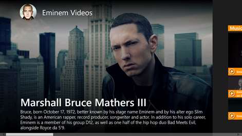 Eminem Videos Screenshots 1