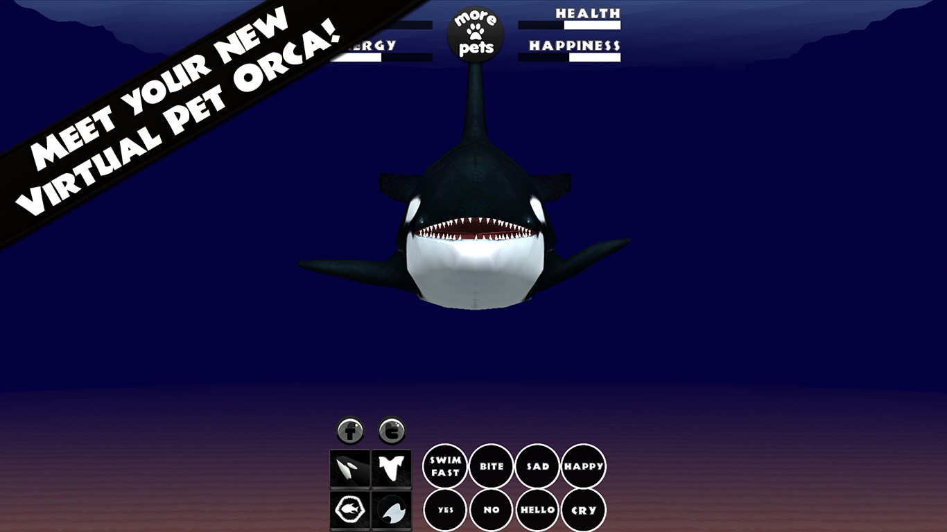 Captura 1 Virtual Pet Orca - The Killer Whale windows