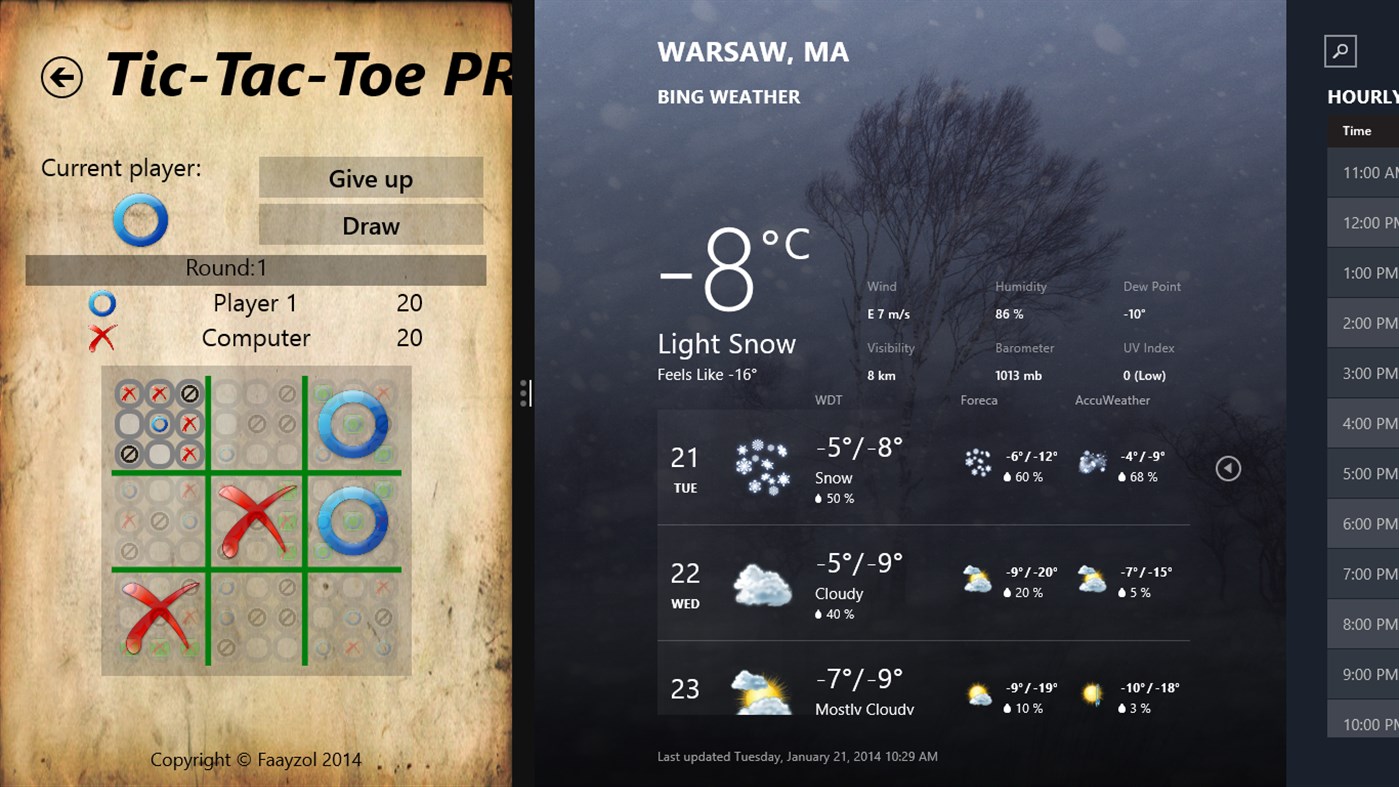 #5. Tic-Tac-Toe PRO Free (Windows) โดย: Faayzol