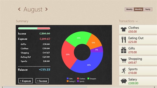 Spending Tracker ™ screenshot 1