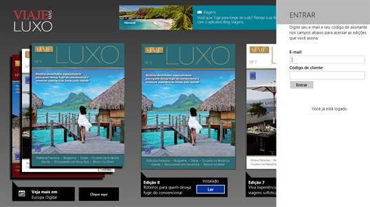 Revista Viaje Mais Luxo screenshot 7