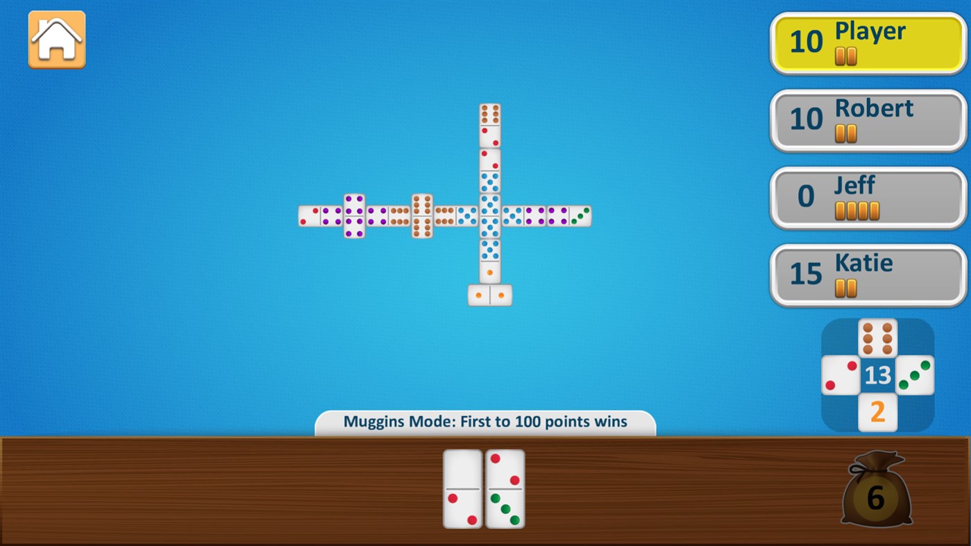 #6. Dominoes Deluxe (Windows) Podle: Rolling Donut Apps