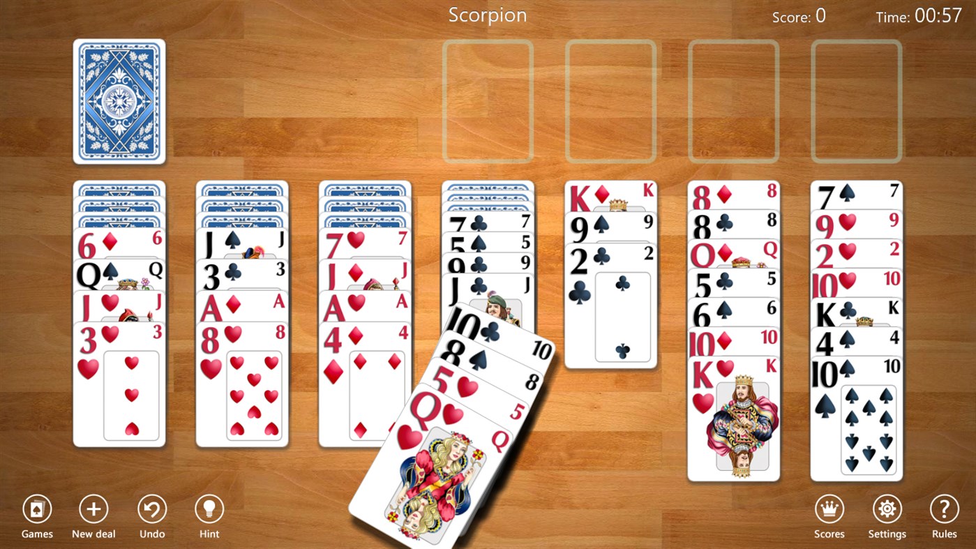 #5. Spider Solitaire Collection Free (Windows) 由: TreeCardGames