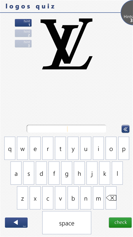 #5. Logos Quiz+ (Windows) By: Bernardo Zamora