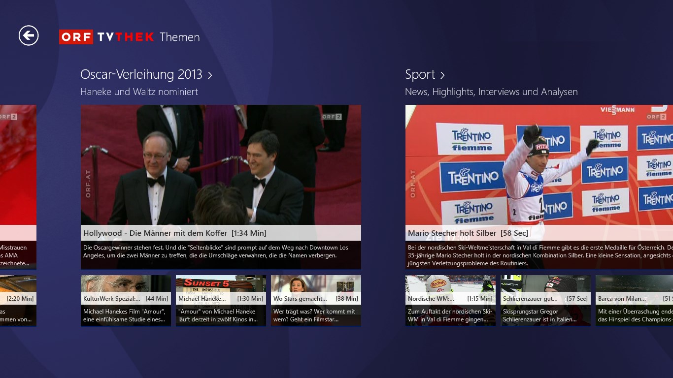 Orf Tvthek App Für Windows Herunterladen – HUGX