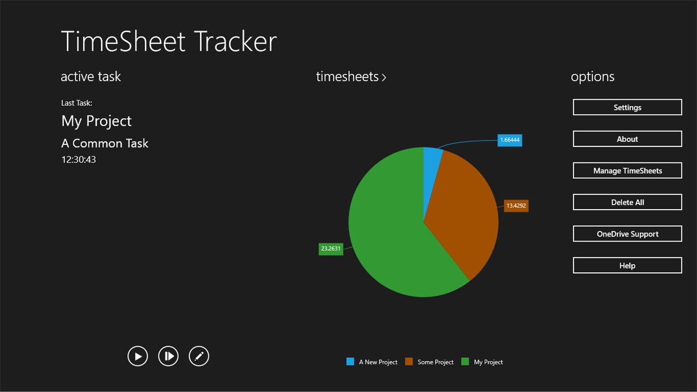 #1. TimeSheet Tracker (Windows) Με: MagooChris