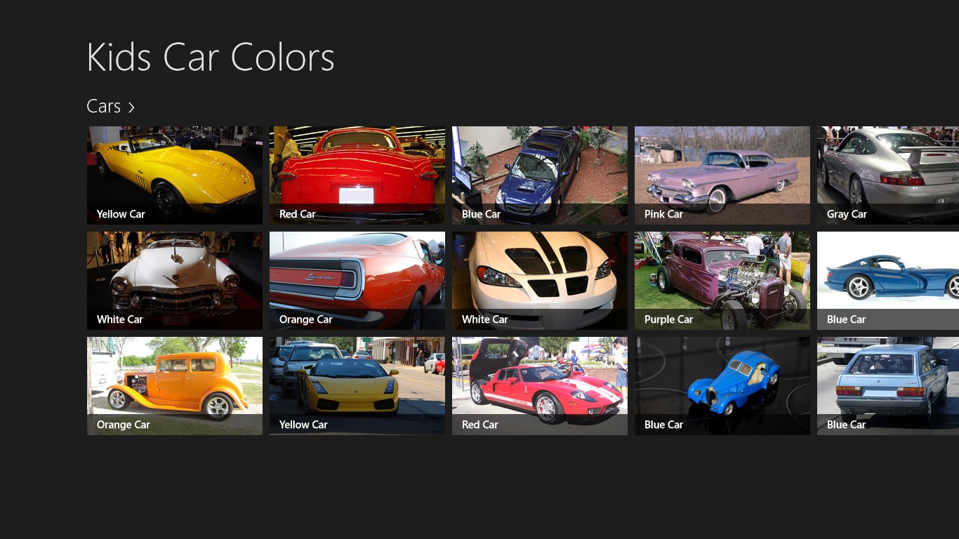 Kids Car Colors screenshot