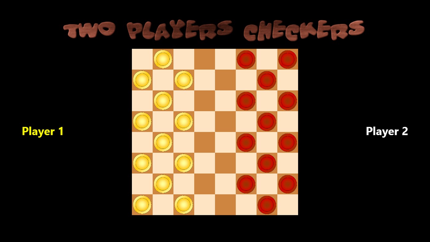 #1. Two players Checkers (Windows) 由: ‪Msialk‬