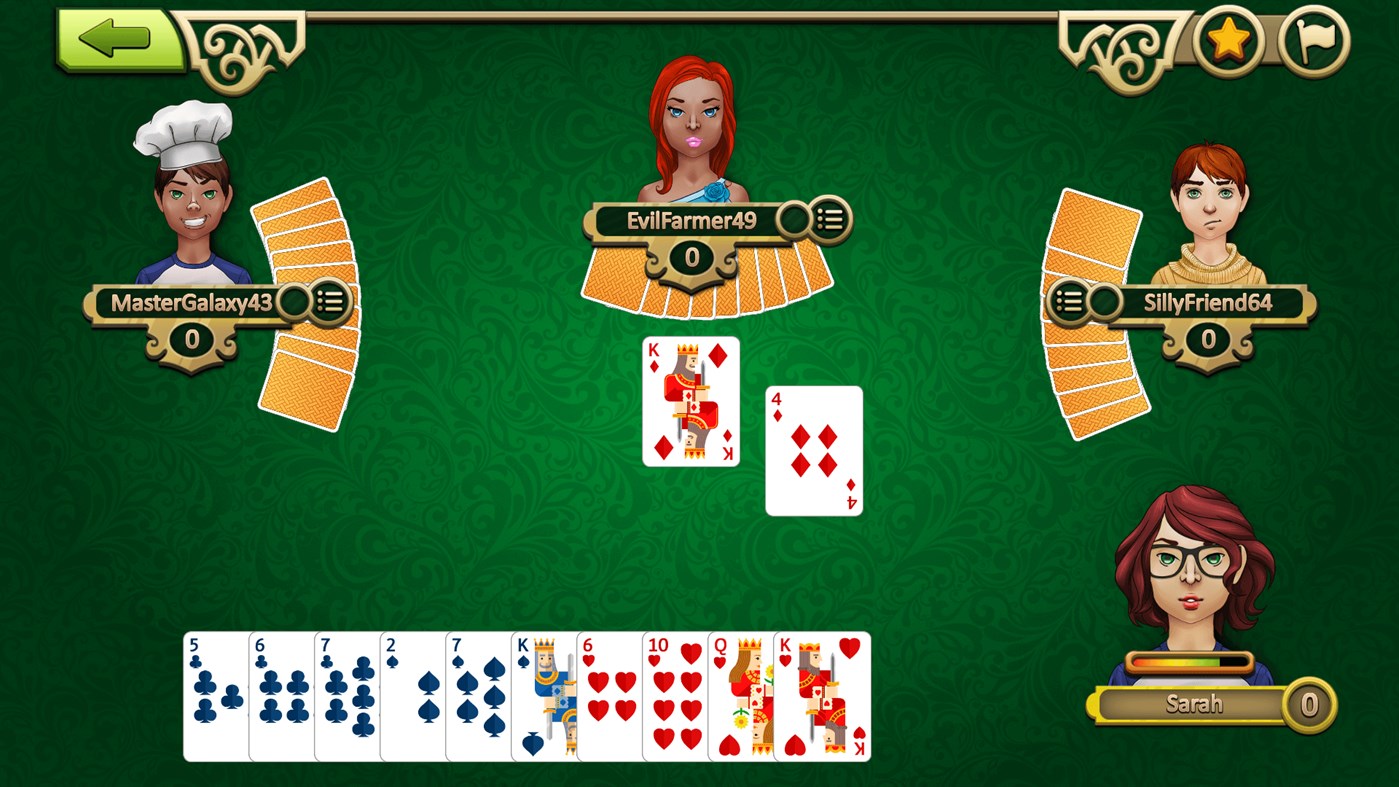 #6. Hearts Online (Windows) Ved: Random Salad Games LLC