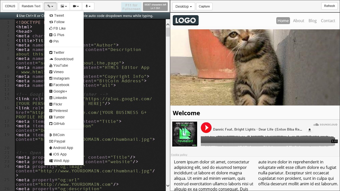 Windows html5