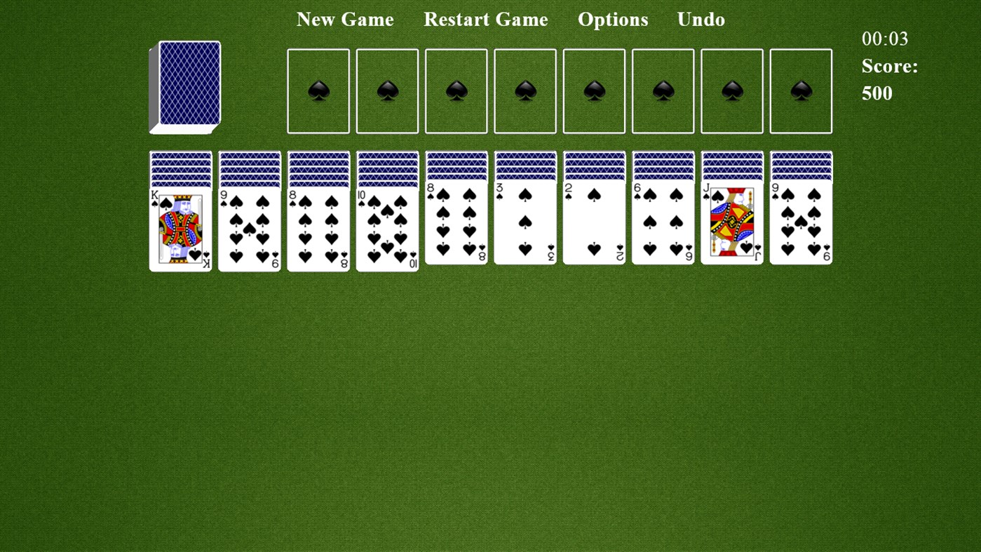 #2. Classic Spider Solitaire (Windows) 由: RossBor