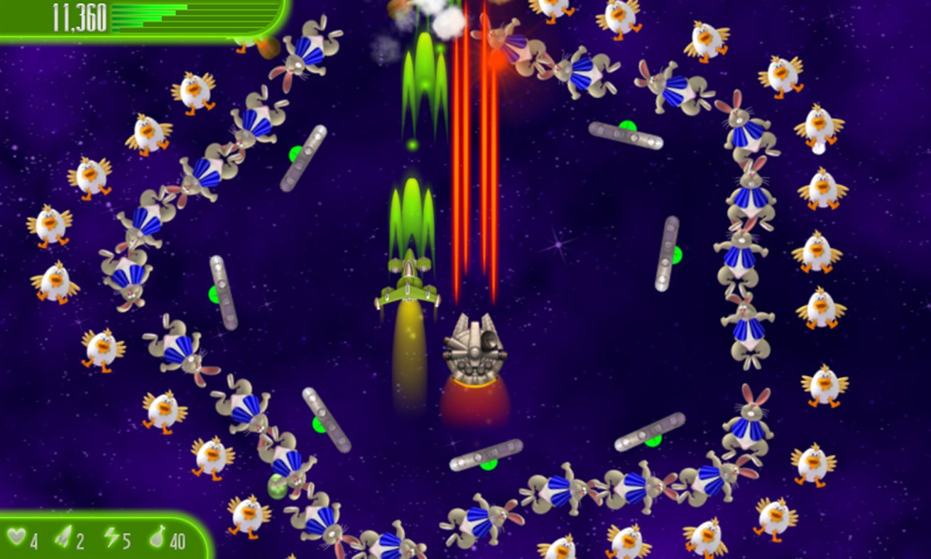 #4. Chicken Invaders 4 Easter HD (Windows) 由: BETACOM S.A.