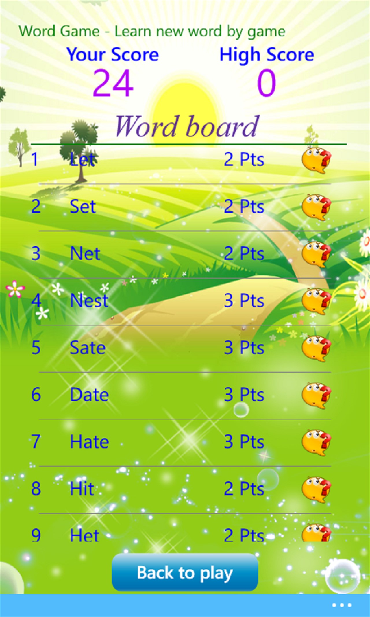 Word Game English screenshot 6
