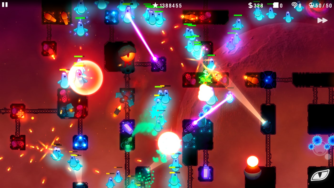#2. Radiant Defense (Windows) بواسطة: David Peroutka