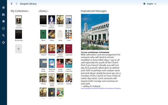 Gospel Library Beta screenshot 1