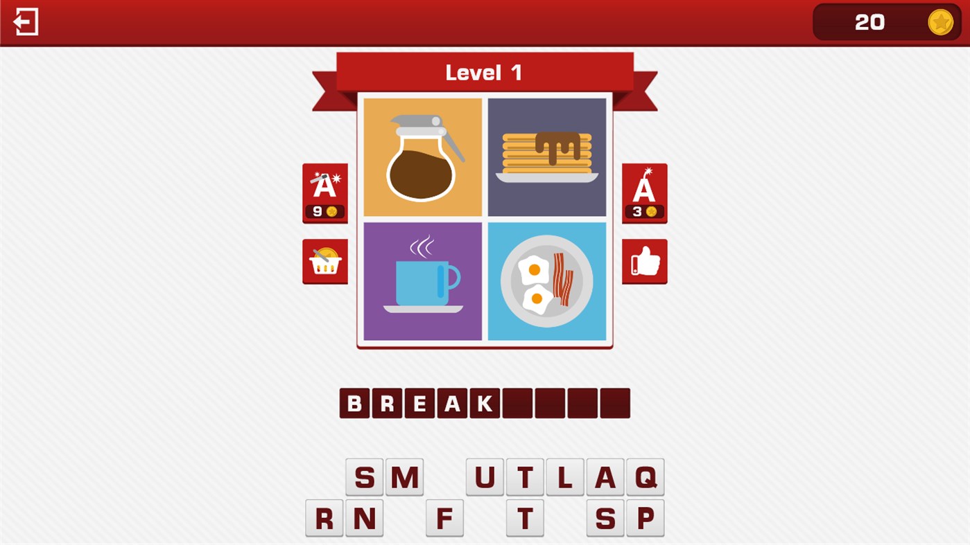 #1. 4 Icons 1 Word (Windows) Podle: Independent Tech