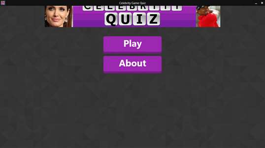 Celebrity Game Quiz screenshot 1