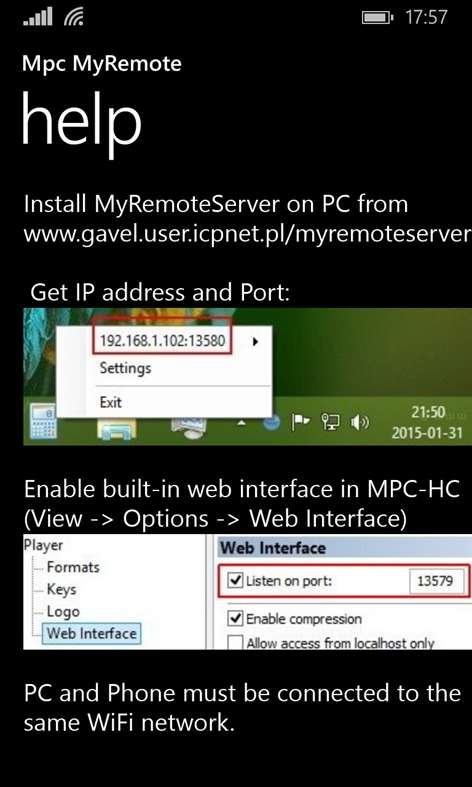 Mpc MyRemote Screenshots 2