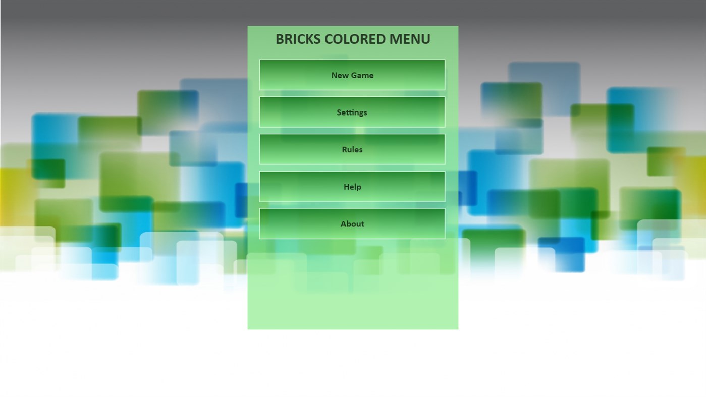 #9. Bricks Colored (Windows) 由: MasoApps