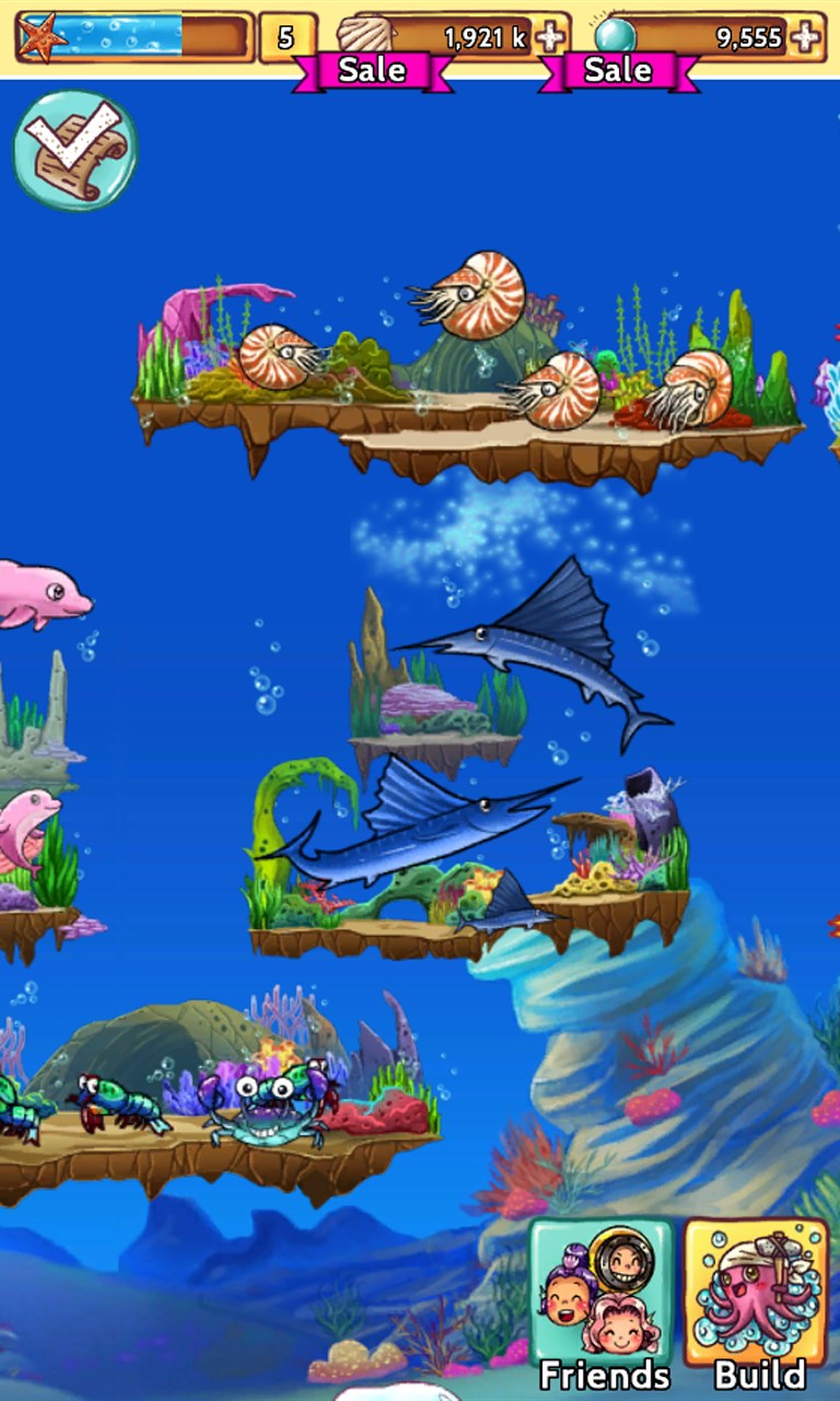 Aquarium Island screenshot