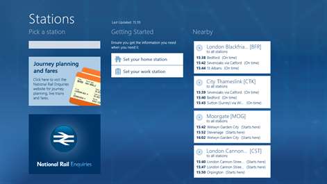 National Rail Enquiries Screenshots 1