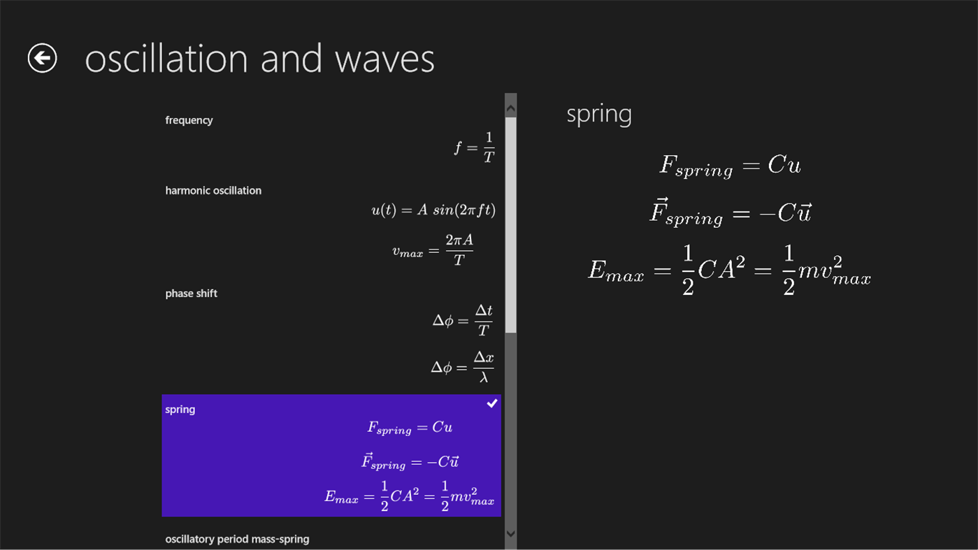 #2. Physics Formulas (Windows) Podle: Maarten van Duren