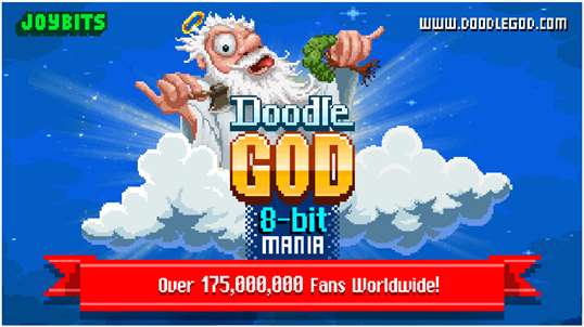 Doodle God: 8-bit Mania screenshot 1