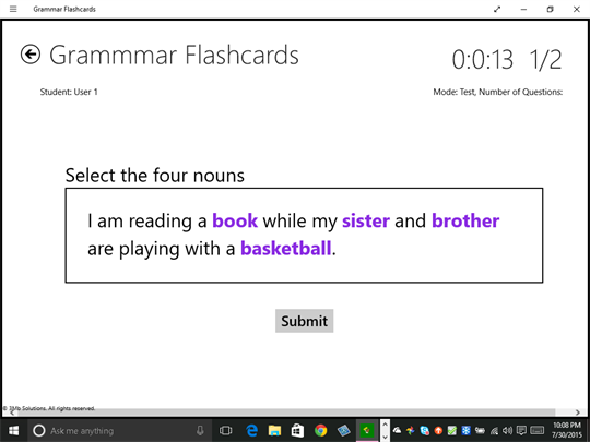 Grammar Flashcards screenshot 3