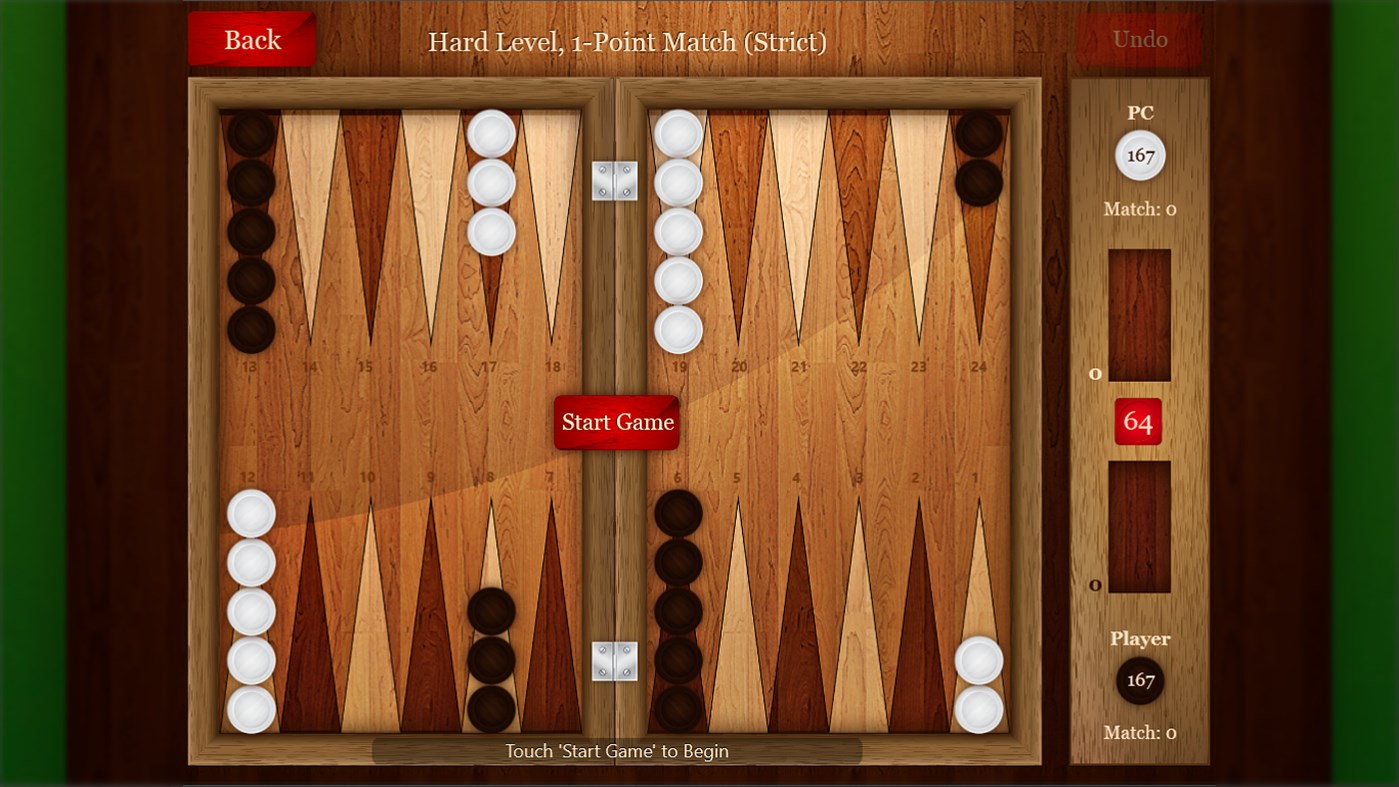 #1. Backgammon Pro (Windows) 由: Bernardo Zamora