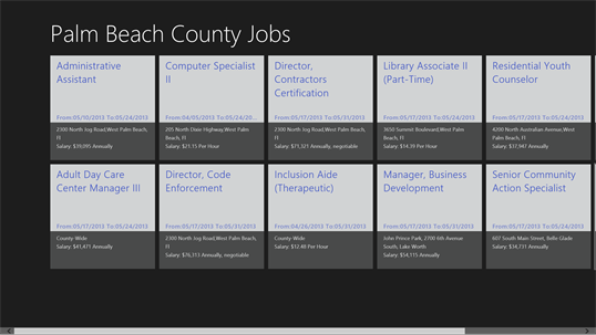Palm Beach County Jobs screenshot 1