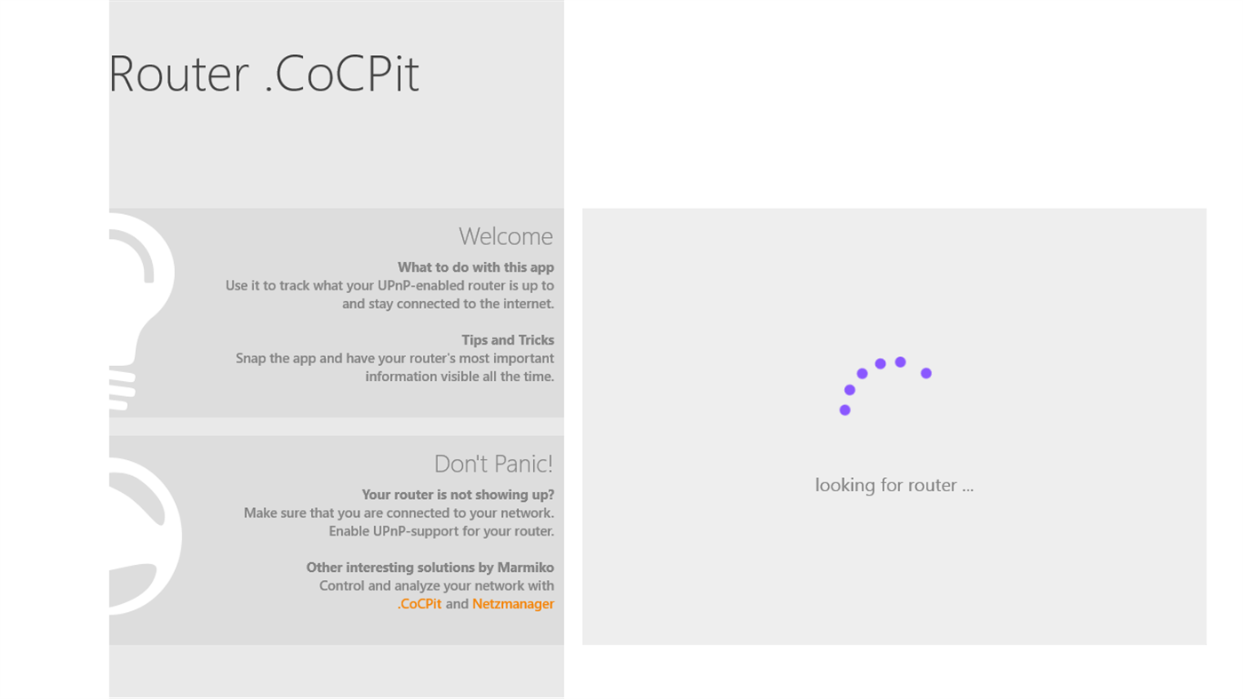#7. Router .CoCPit (Windows) 来自: Marmiko IT-Solutions GmbH