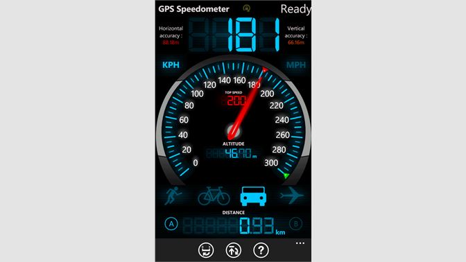 gps speedometer app accuracy