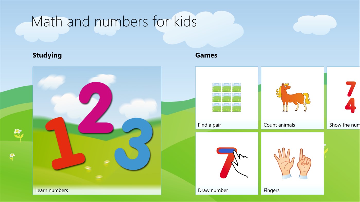 #1. Math and numbers for kids (Windows) De: WhisperArts