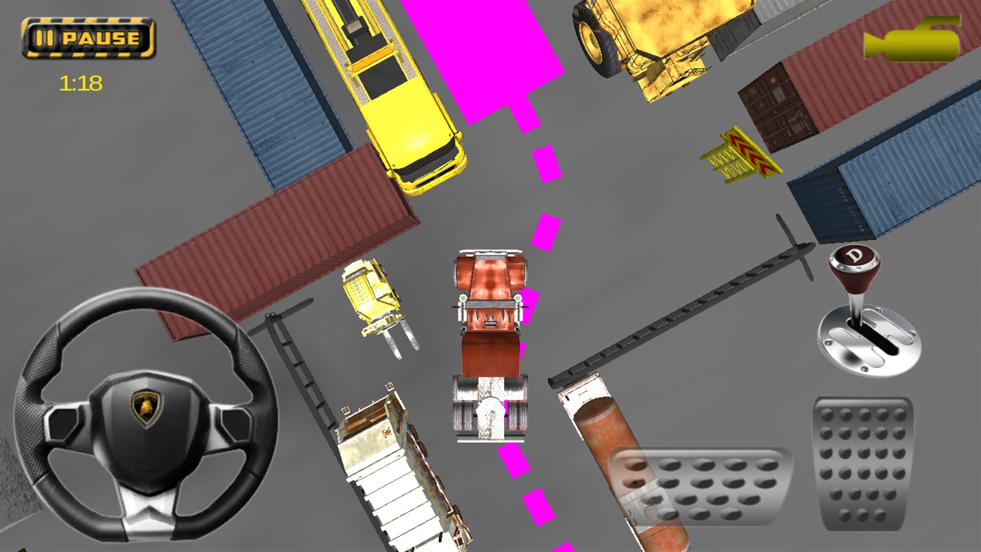 #3. Factory Parking Simulation (Windows) By: AbsoLogix Technologies Limited