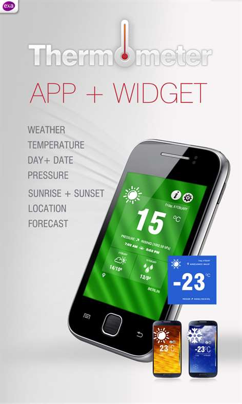 Weather Thermometer Screenshots 1