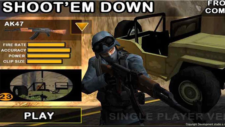 Shoot em Down - Ace of Spades - PC - (Windows)