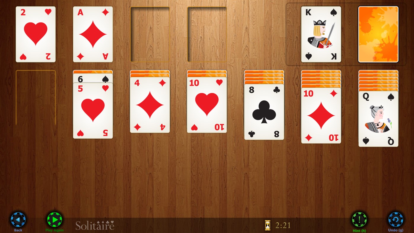#6. Solitaire HD (Windows) Podle: Bernardo Zamora