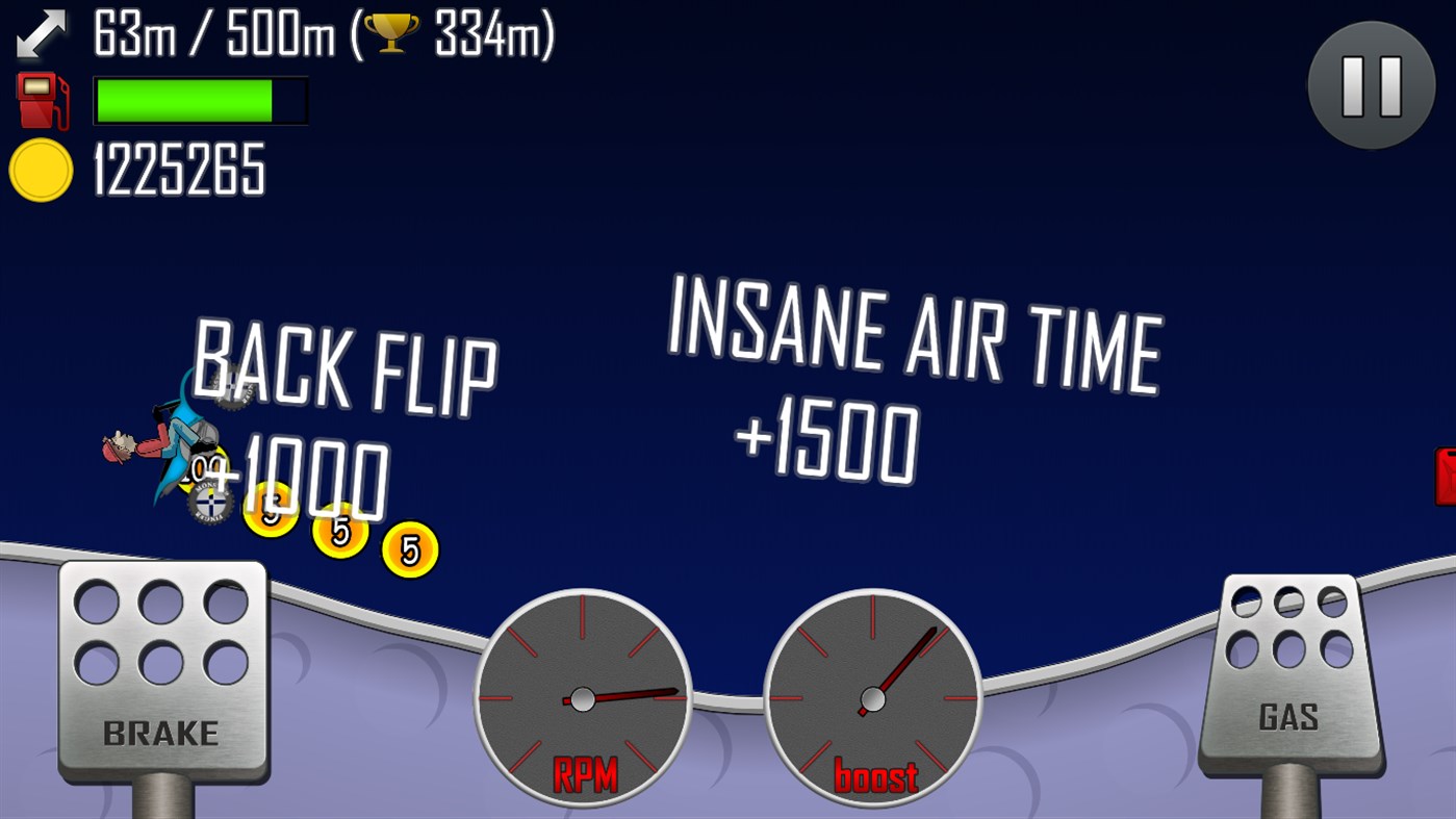 #5. Hill Climb Racing (Windows) di: Fingersoft