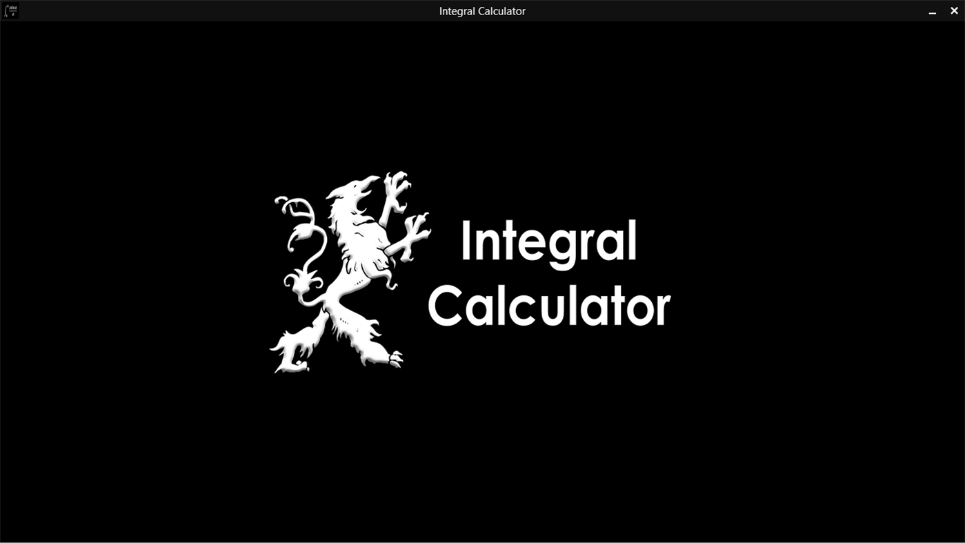 #1. Integral Calculator (Windows) 由: Cesar Berard