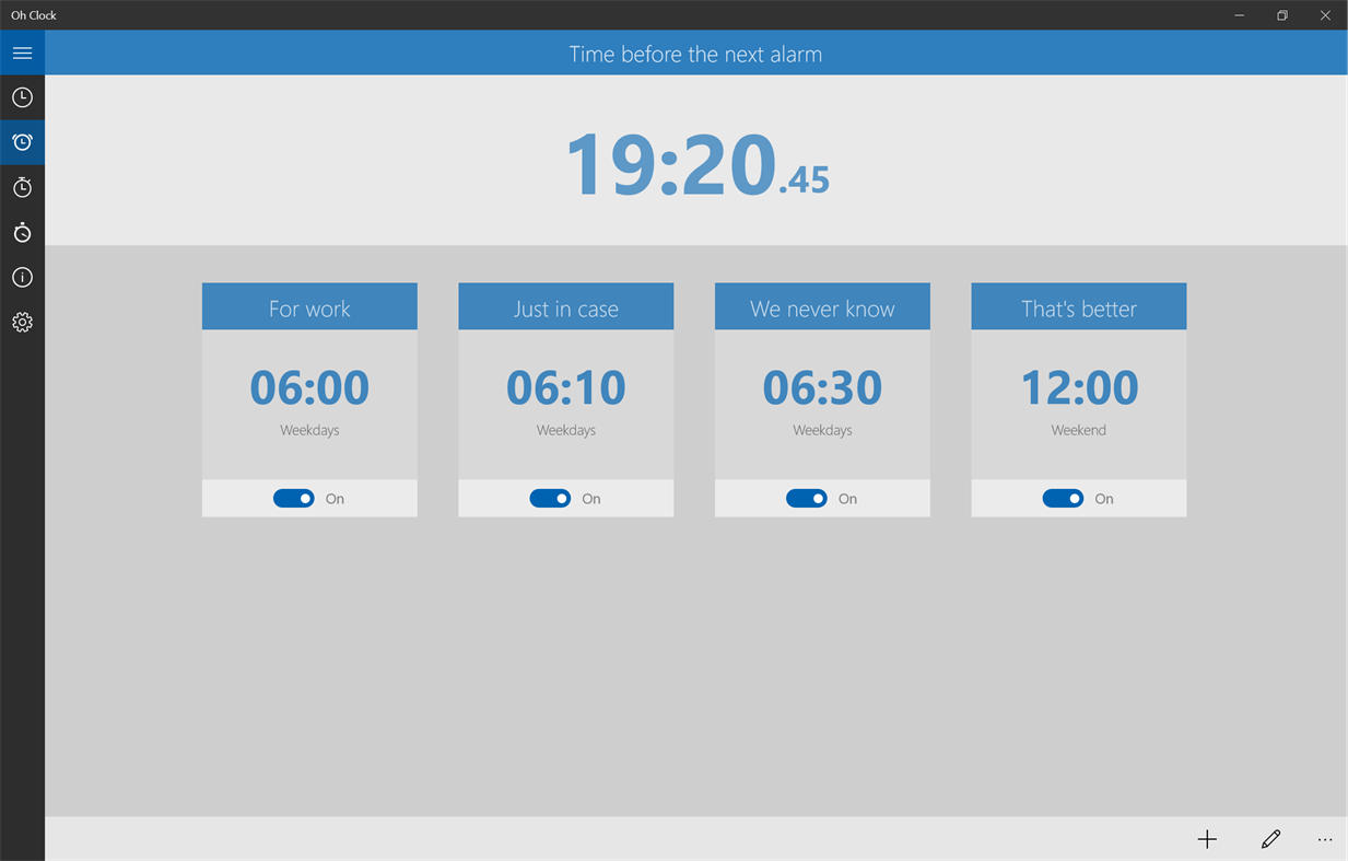 #2. Oh Clock (Windows) 来自: madztheo
