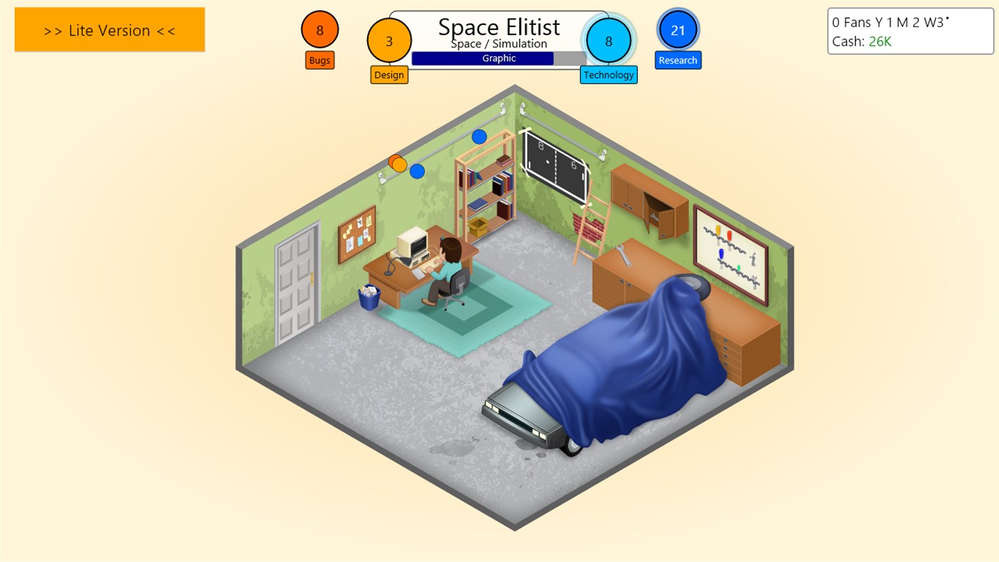 #3. Game Dev Tycoon Lite (Windows) 由: Greenheart Games Pty. Ltd.