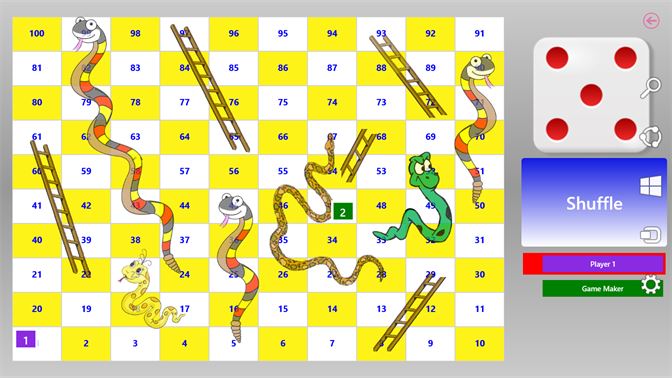 Snake and Ladder Board Game - Aplikace Microsoft