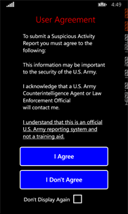 U.S. Army Europe iReport screenshot 2