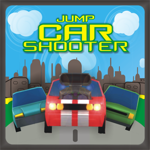 Jump car shooter
