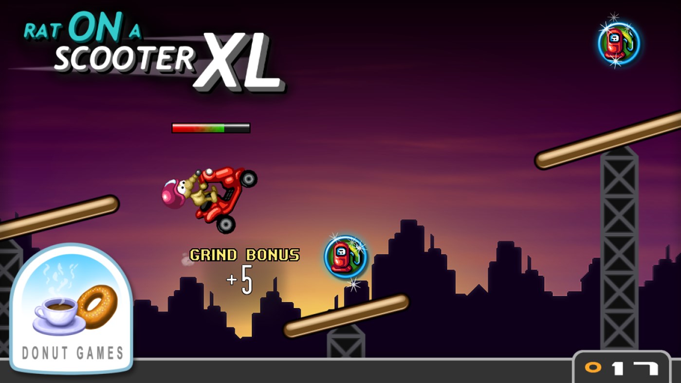 #2. Rat on a Scooter XL (Windows) Av: Donut Games
