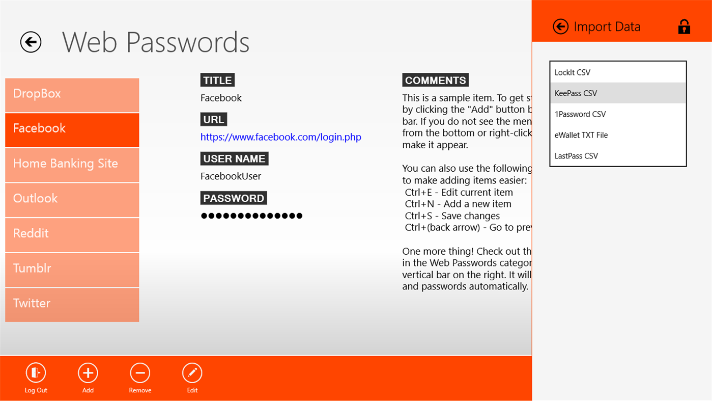 #3. LockIt (Windows) Av: RNG Labs