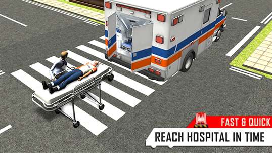 Ambulance Rescue Driver 3D - Patients to Hospital screenshot 4