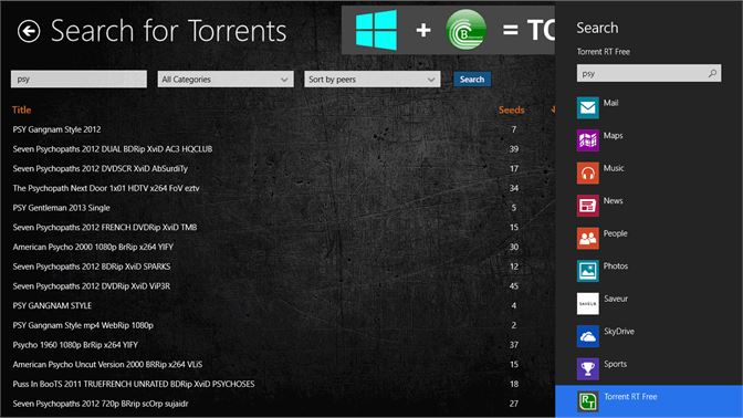 Torrent search free download