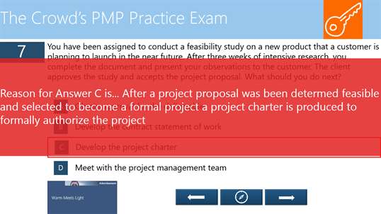 PMP Exam Practice Sample screenshot 6
