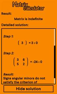 Matrix calculator++ Free screenshot 2